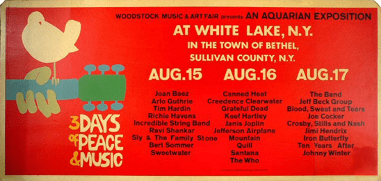 Woodstock Poster 1